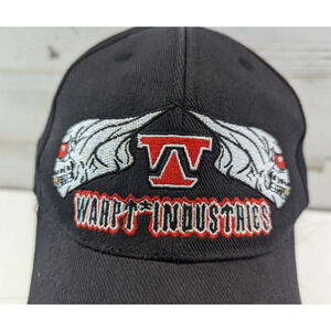Vintage Warpt Industries Hat with Helmet Skulls and Logo‎ Youth Hat